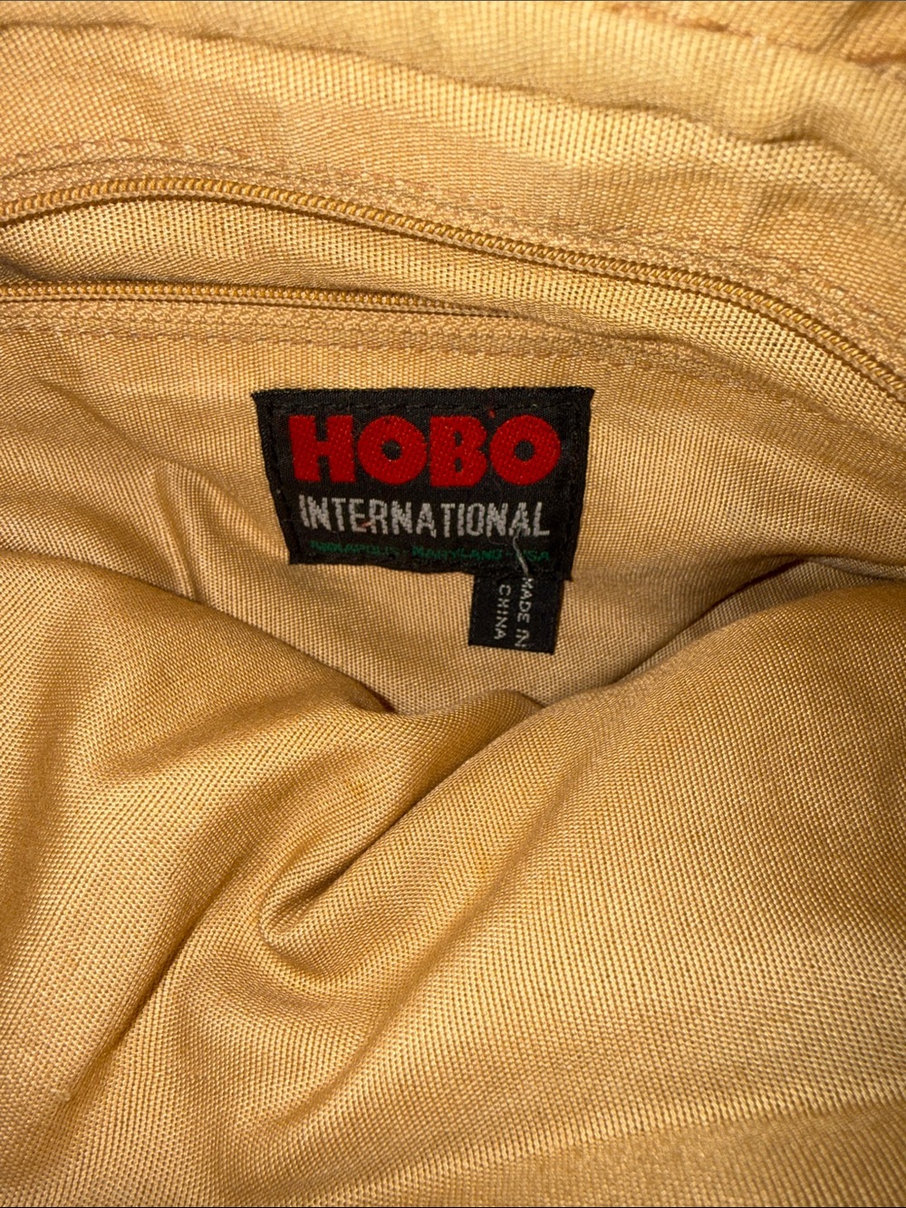HOBO Woven Tan Leather Tote with Double Shoulder Straps - Picture 8 of 8